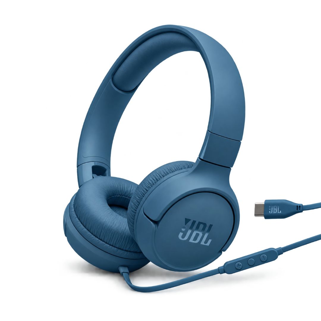 Tune 520C USB-C Wired On-Ear Headphones