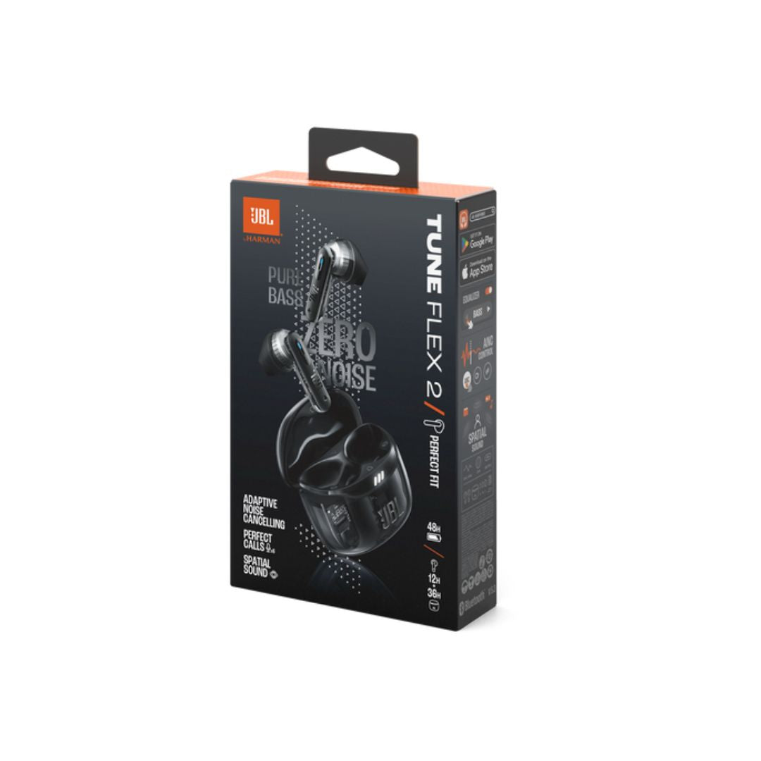 JBL Tune Flex 2 Ghost Earbuds