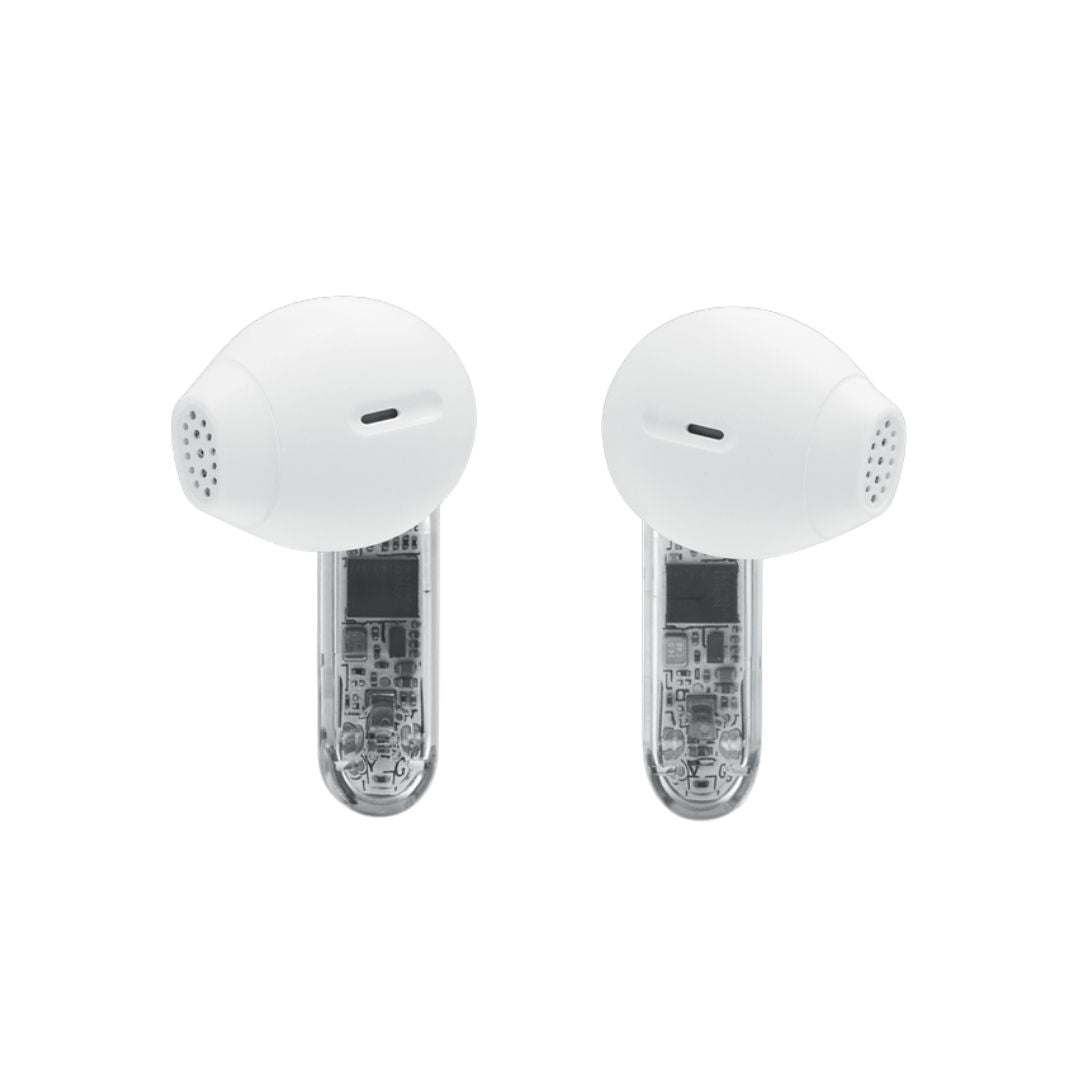 JBL Flex 2 Ghost | True wireless noise-cancelling Earbuds White