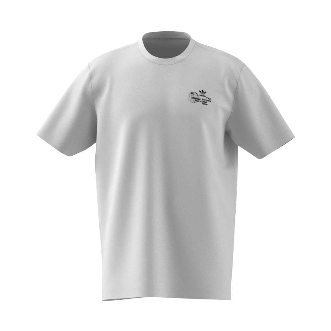 Sports Elements Poster Graphic Loose Tee