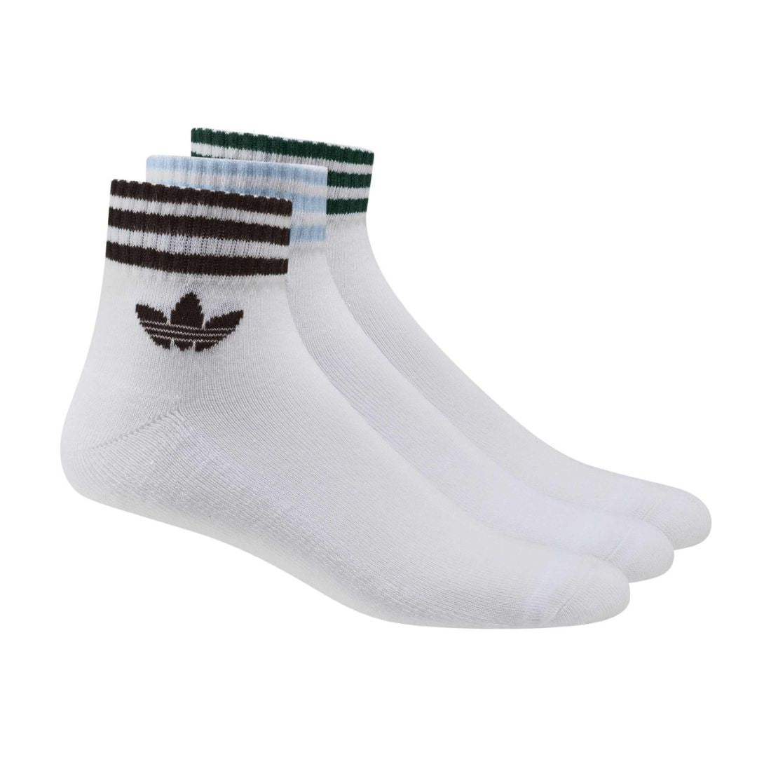 3-Stripes Ankle Socks 3 Pairs