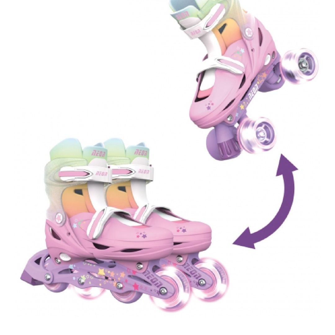 Neon Combo Skates