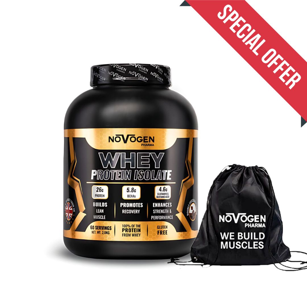 Whey Protein Isolate 1 KG -30 Servings -Chocolate