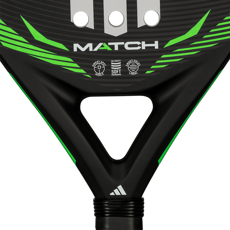 Match Black Lime 2026 Padel Racket