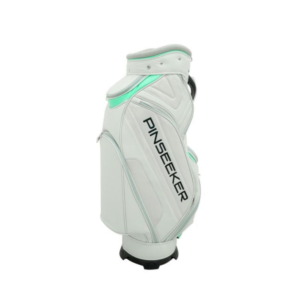 Pinseeker 12-Piece Women's Golf Set - White/Mint| Right-Handed Set RH