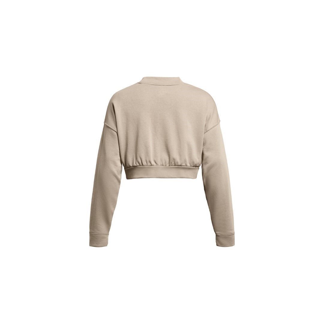 Rival Terry Oversized Crop Sweatshirt