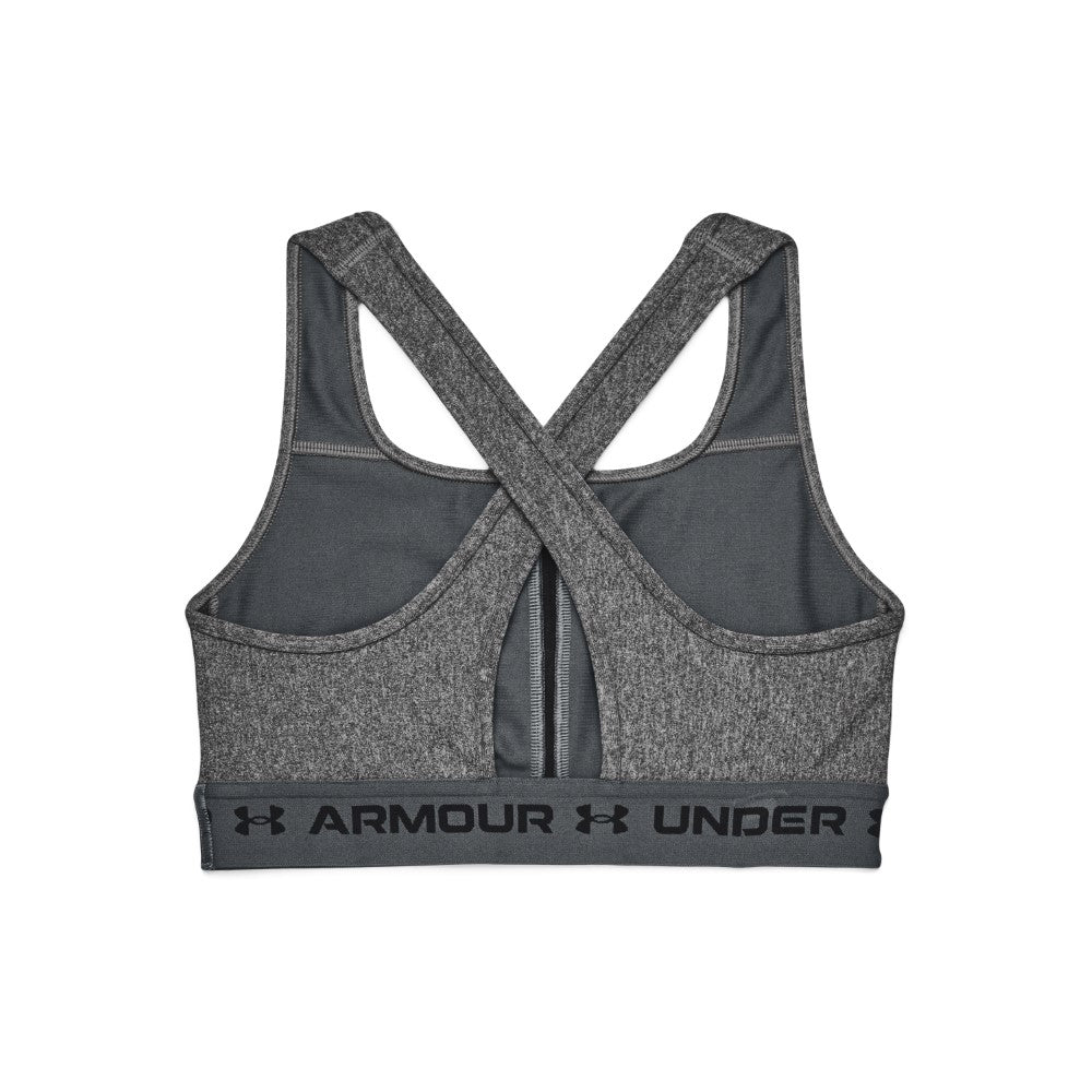 Armour® Mid Crossback Heather Sports Bra