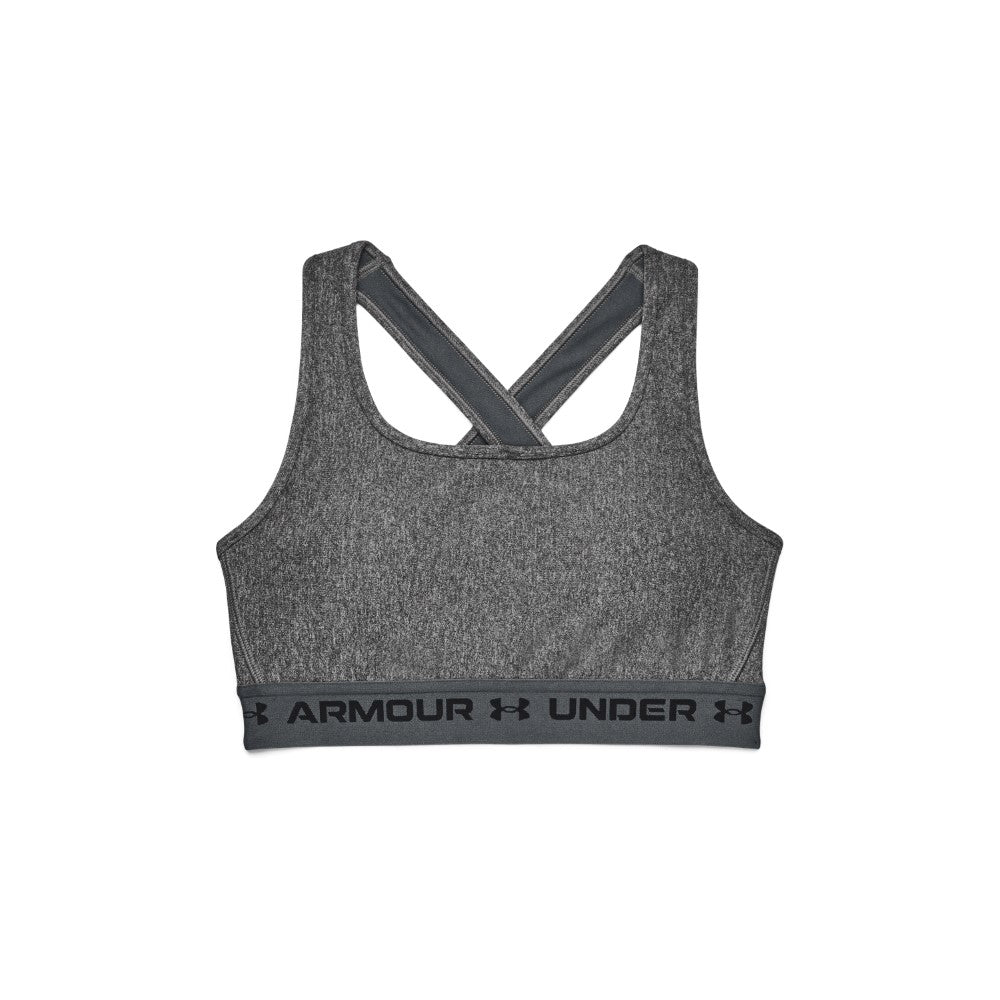 Armour® Mid Crossback Heather Sports Bra