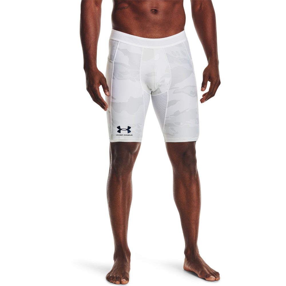 UA Iso-Chill Compression Print Long Shorts