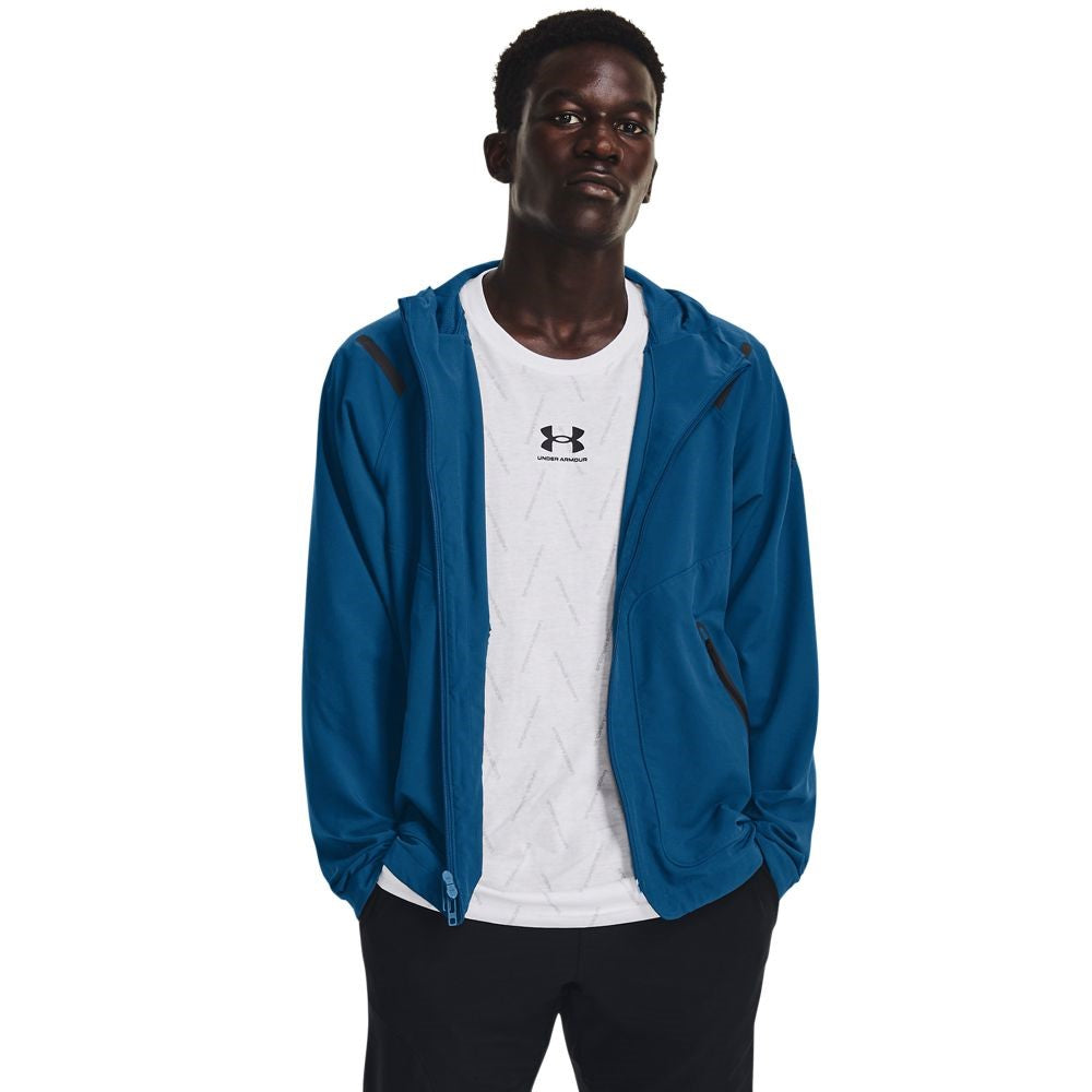 Unstopable Weather UA Unstoppable Men's Jacket - Blue | Lightweight, Stretch & Weather-Ready