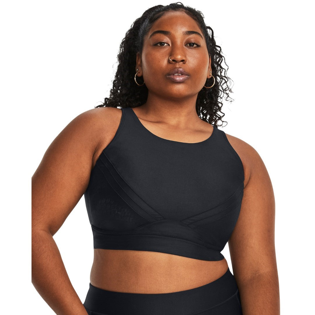 Infinity Pintuck Mid Support Sports Bra