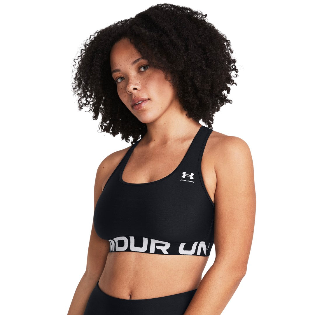 HeatGear® Armour Mid Branded Sports Bra
