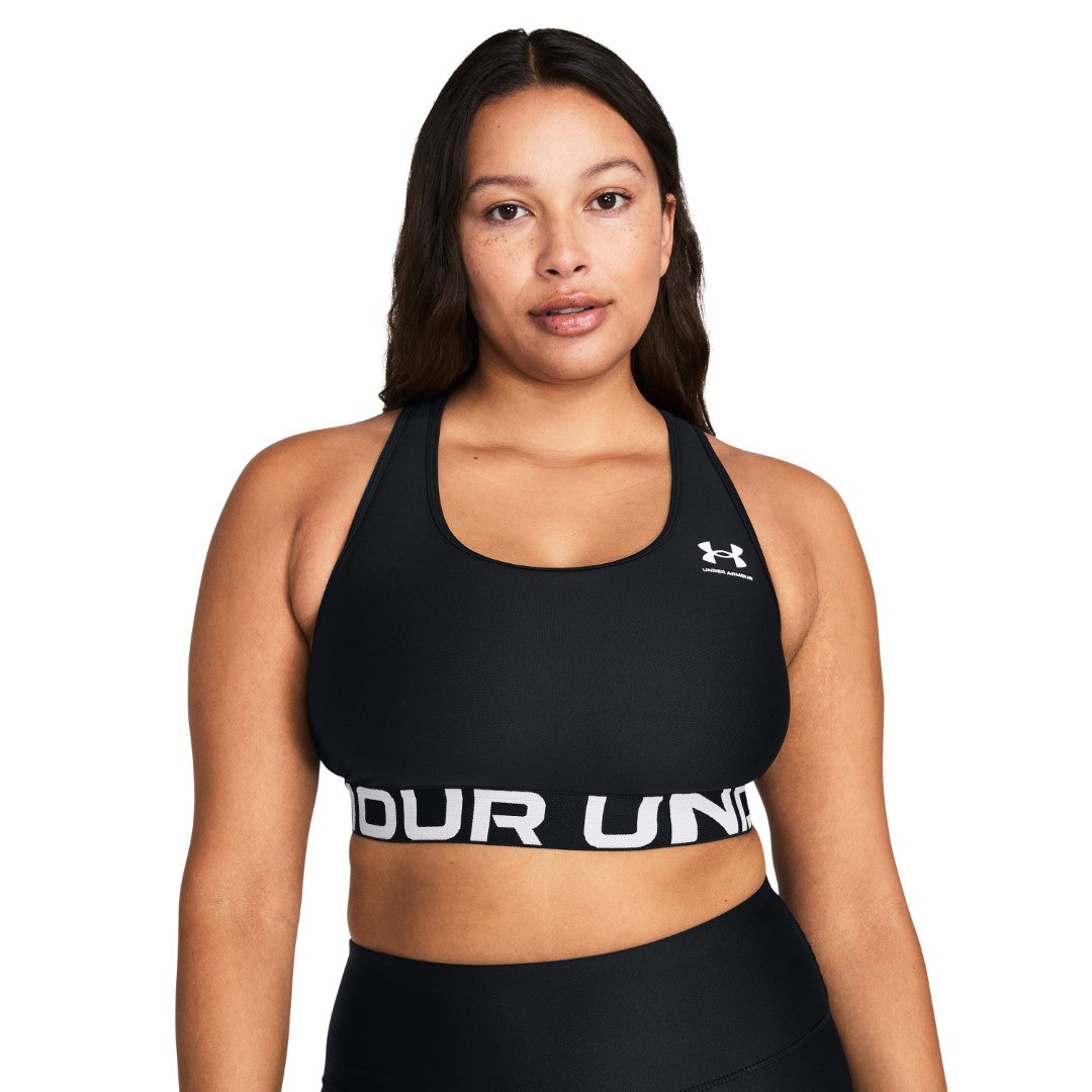 HeatGear® Armour Mid Branded Sports Bra