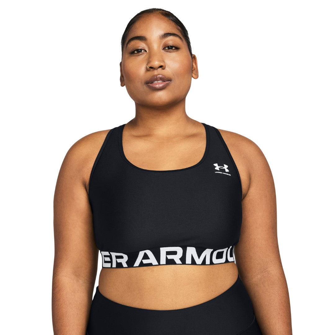 HeatGear® Armour Mid Branded Sports Bra