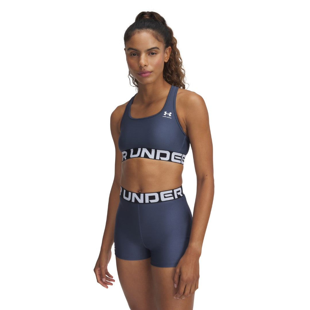 HeatGear® Armour Mid Branded Sports Bra