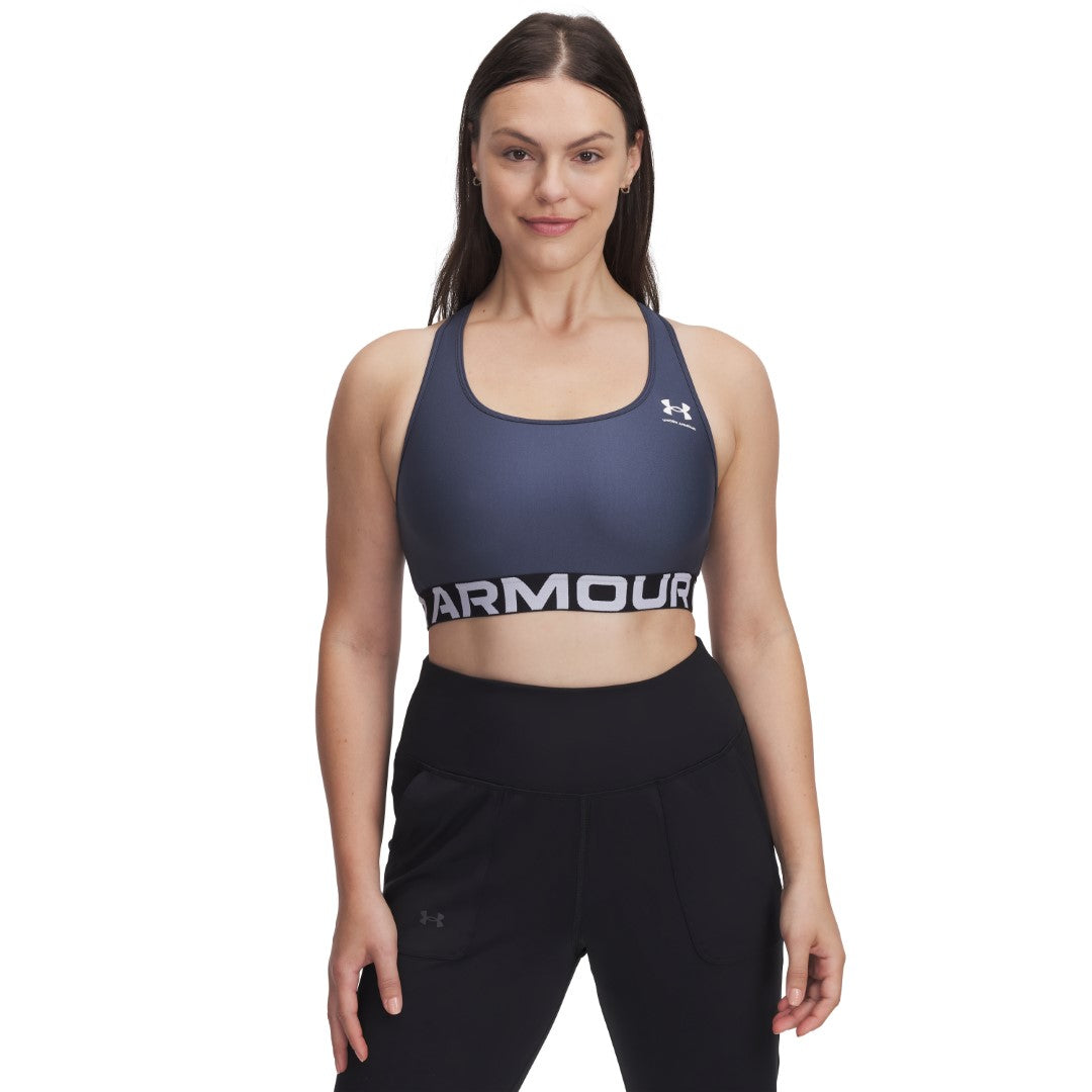 HeatGear® Armour Mid Branded Sports Bra