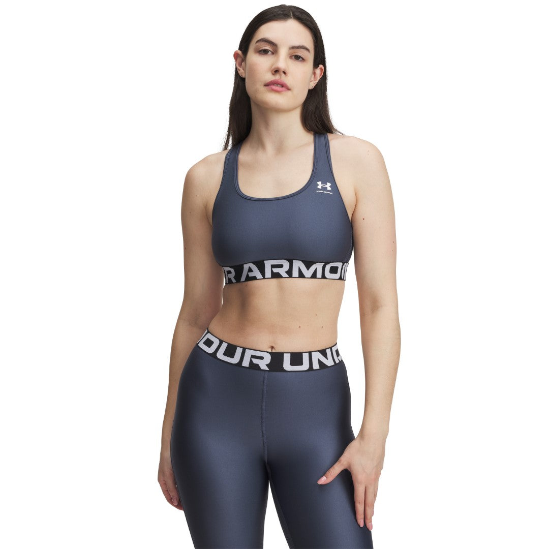 HeatGear® Armour Mid Branded Sports Bra