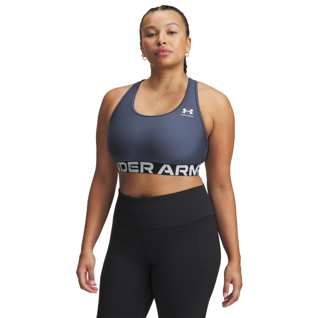 HeatGear® Armour Mid Branded Sports Bra