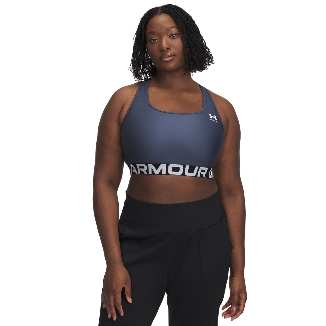 HeatGear® Armour Mid Branded Sports Bra