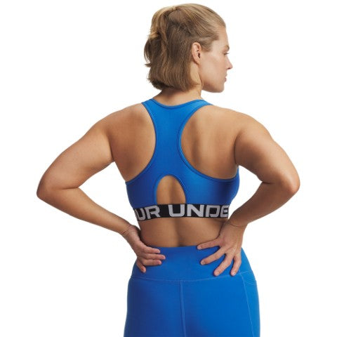 UA HeatGear Mid Branded Sports Bra