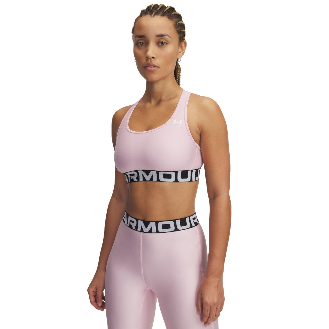 HeatGear® Armour Mid Branded Sports Bra
