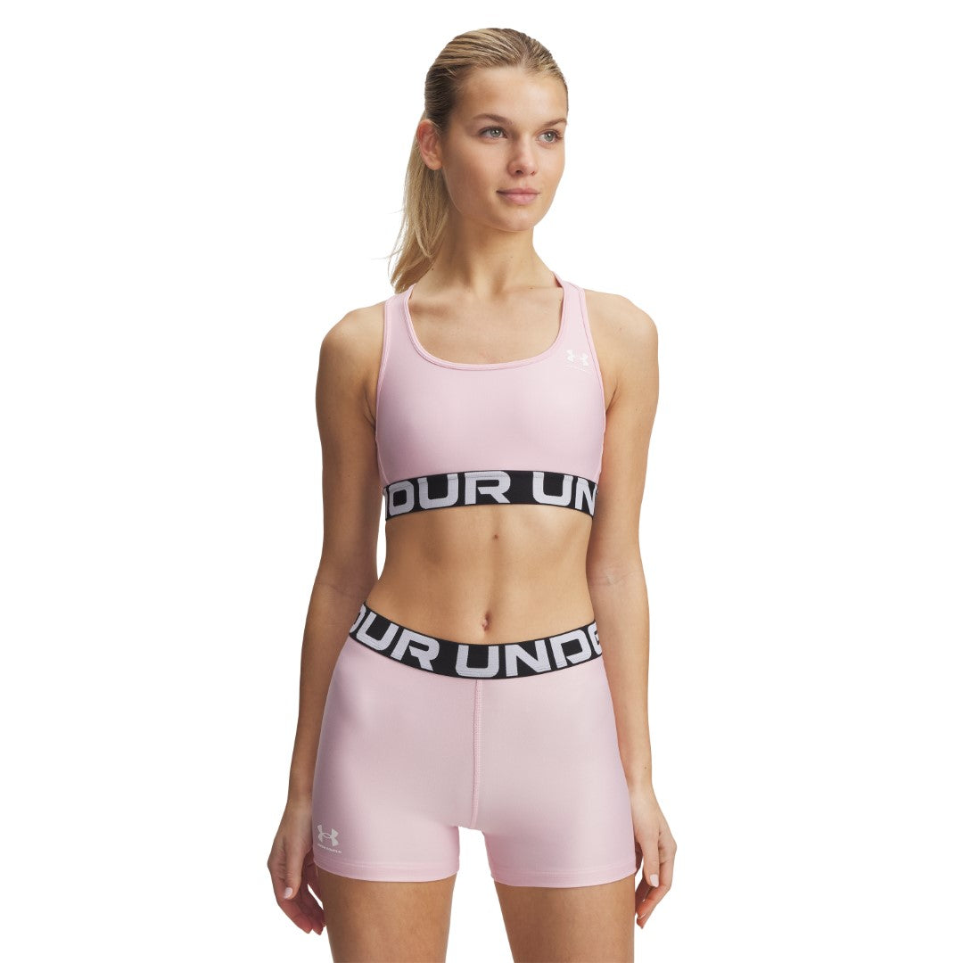 HeatGear® Armour Mid Branded Sports Bra