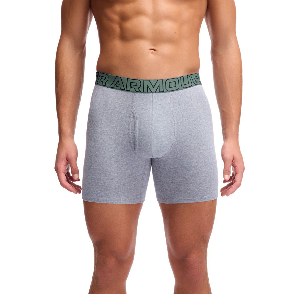 UA Performance Cotton 6" 3-Pack Boxerjock®