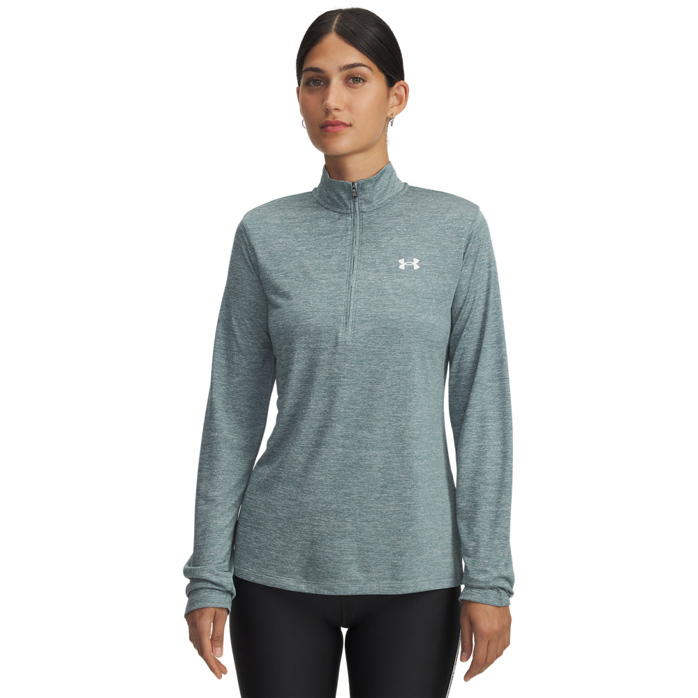 Tech ½ Zip Twist Long Sleeve Top