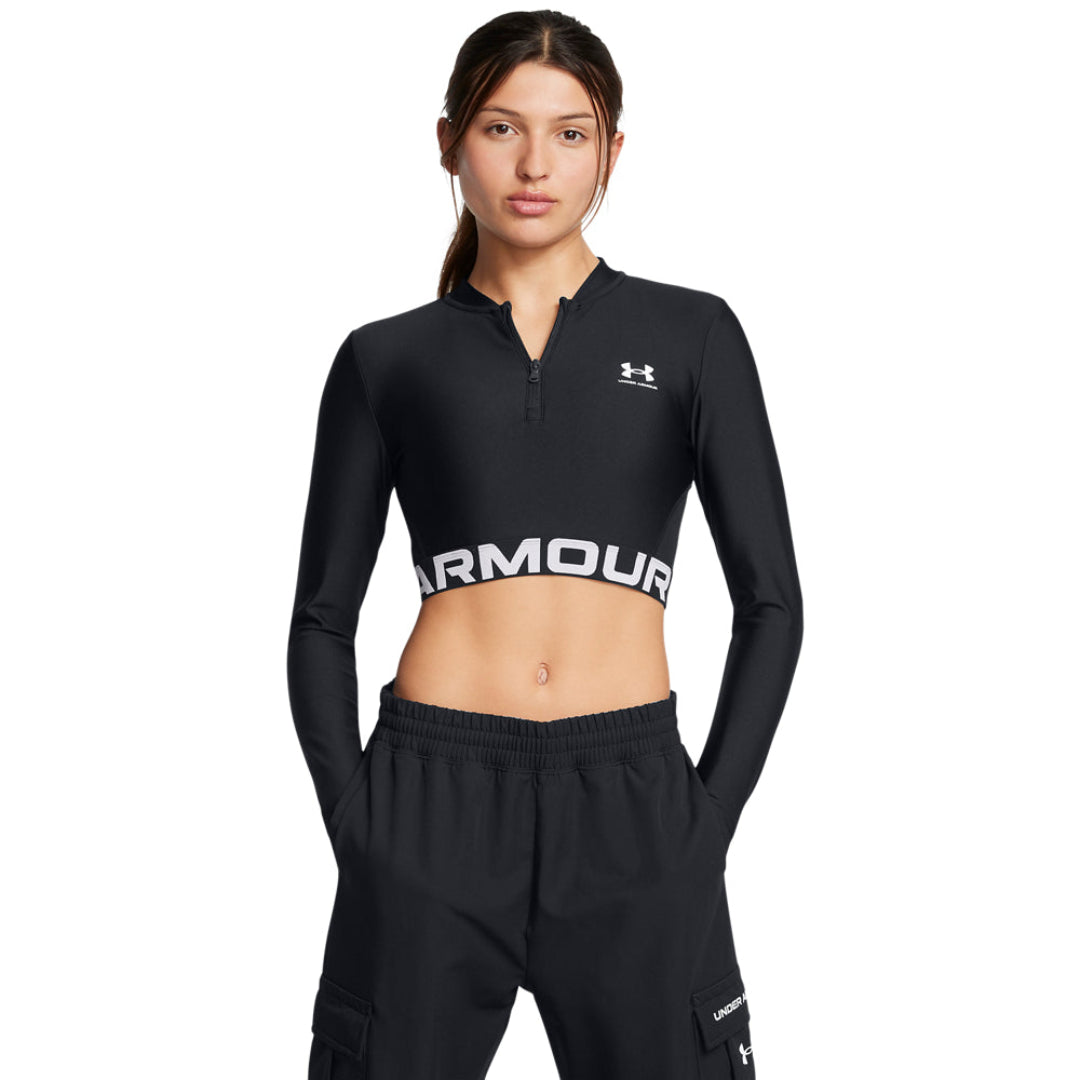 HeatGear Rib 1/4 Zip Long Sleeve