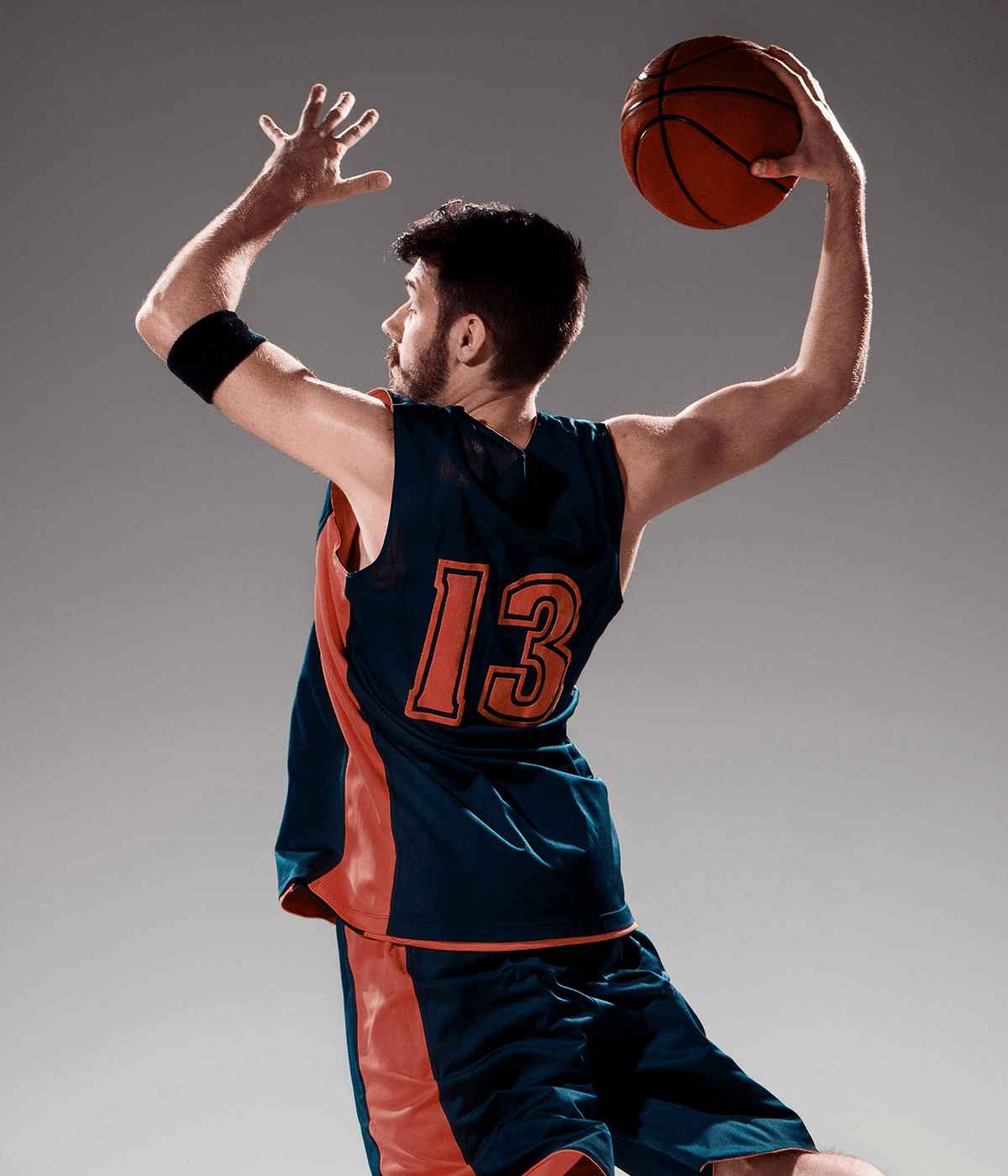 American Football Player Holding a Ball Mens Vest Tank Top