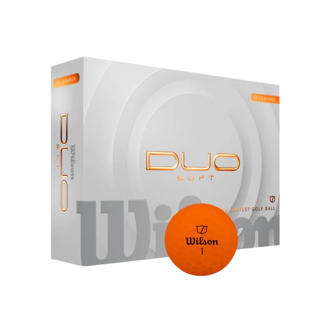 Duo Soft Golf Ball Orange 12-Ball