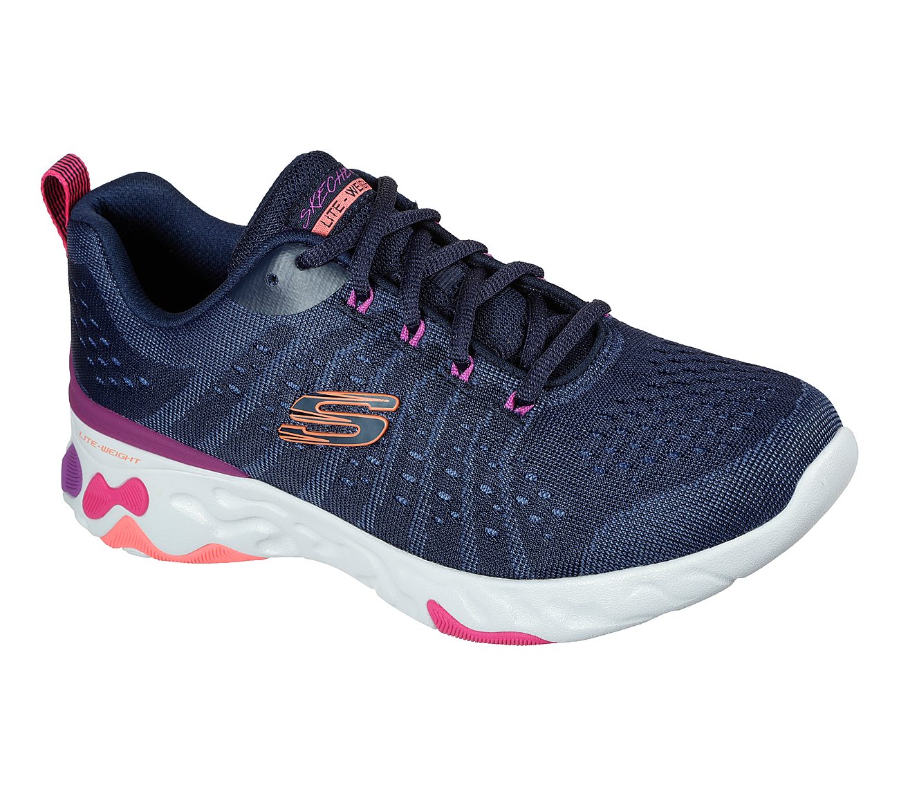 Lace Up Skechers Eclipse - She'S Breezy Training Shoes