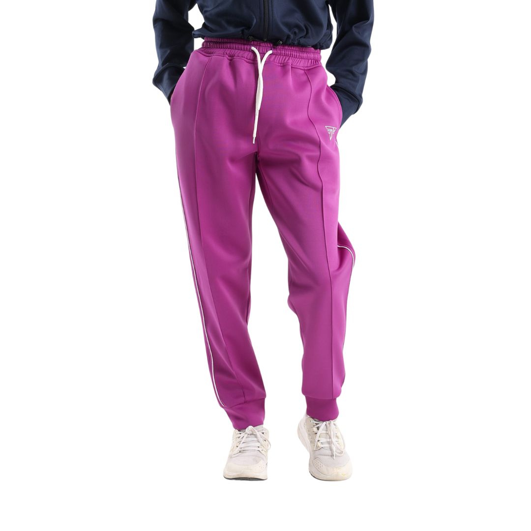 Classic sweatpants in purple