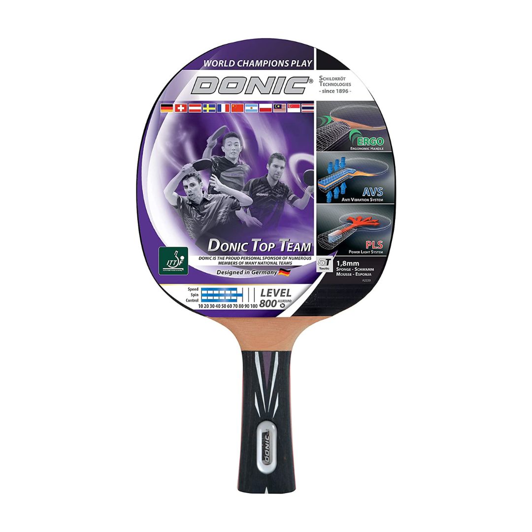 Donic Schildkrot Unisex Top Team 800 Racket