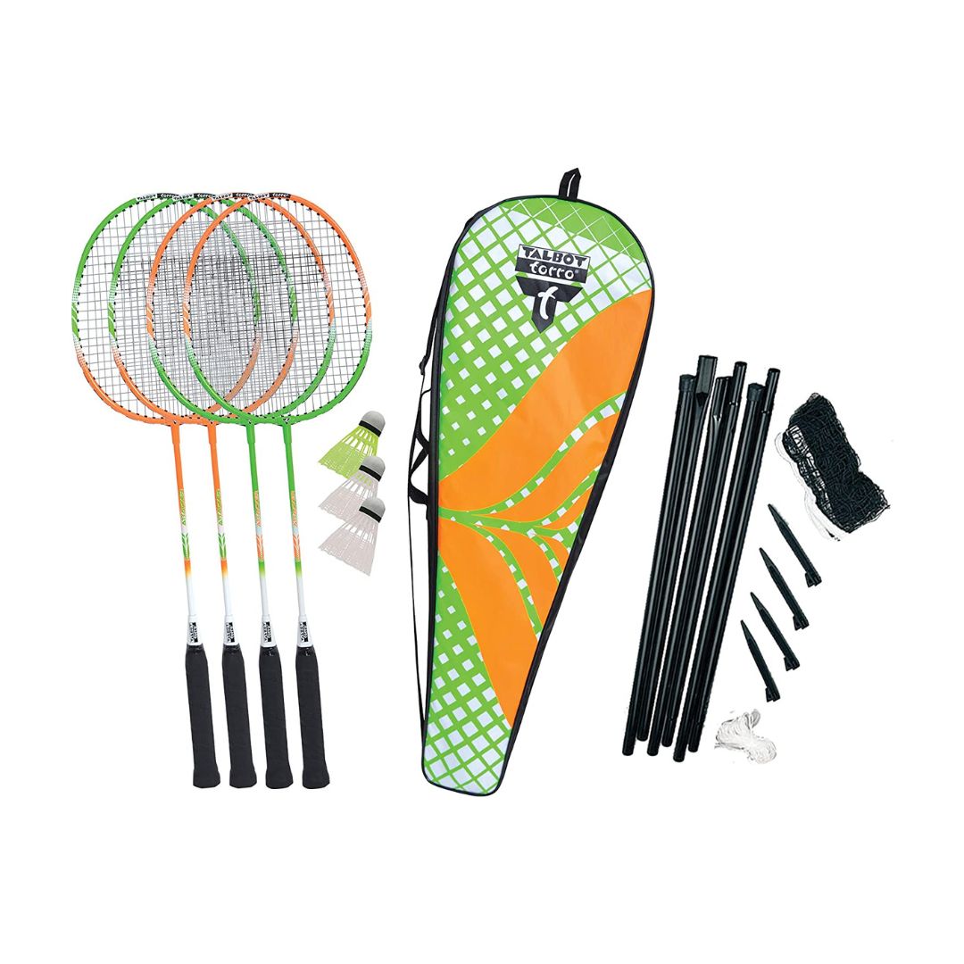 Talbot Torro Unisex Badminton Racket 4- Attaker Set Plus