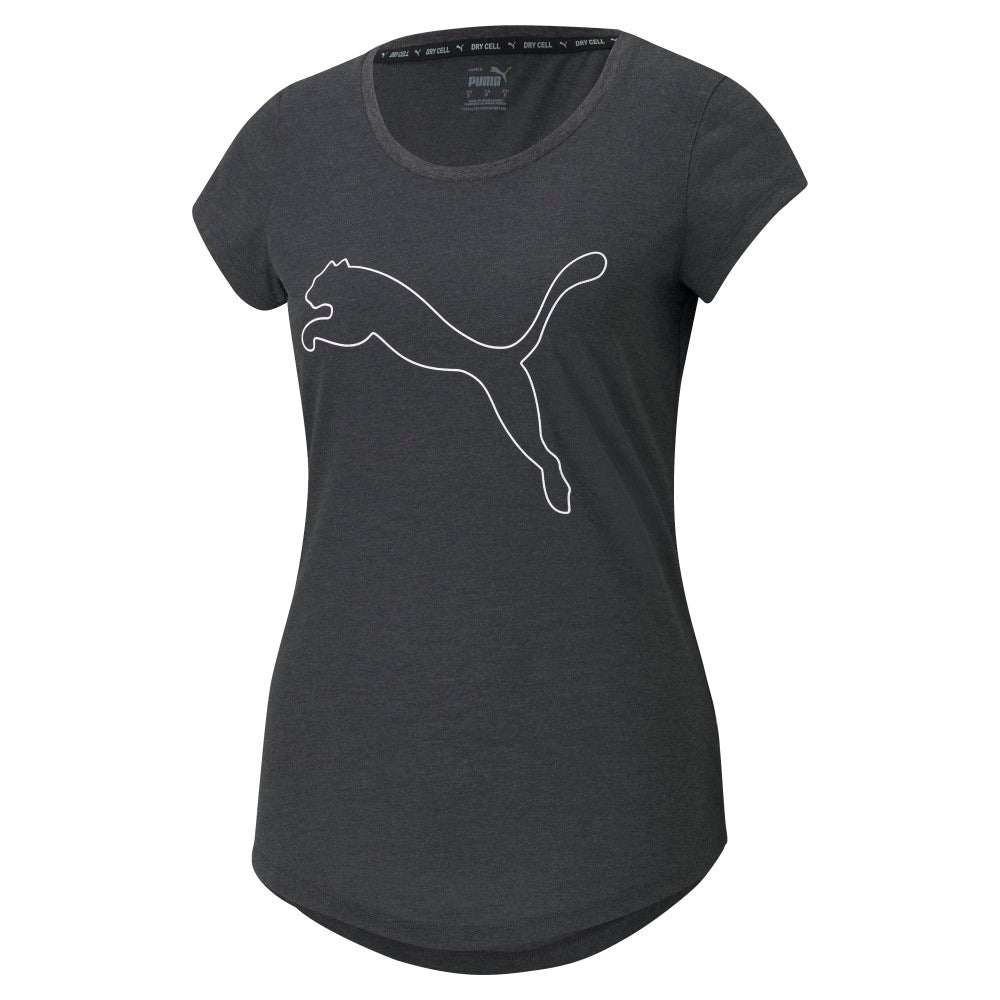 Performance Heather Cat Tee W Dark Gray T-shirt