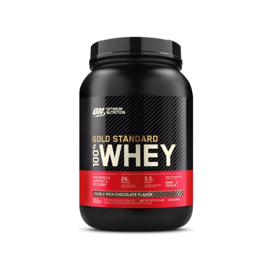100% Whey Gold (907 GM) -Double Rich Chocolate