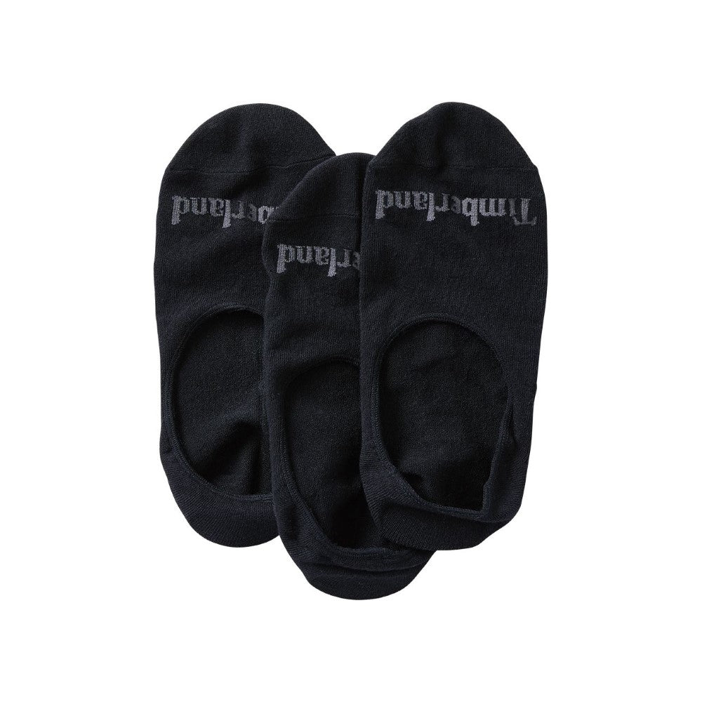 3Pp Invisible Liner W Gripper Black Socks