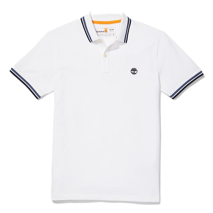 Millers River Tipped Pique Polo Slim T-shirt