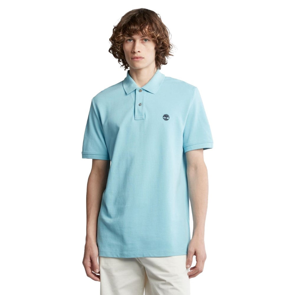 Basic Polo Air Blue T-shirt