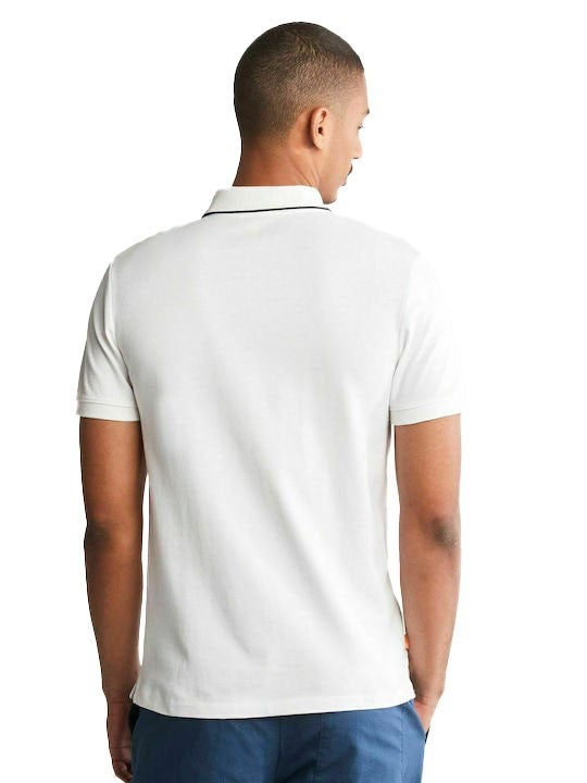 Millers River Collar Neck Print Polo (Sf) T-shirt