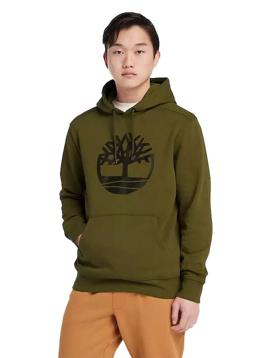 Core Tree Logo Pull Over Hoodie Sweatshirt