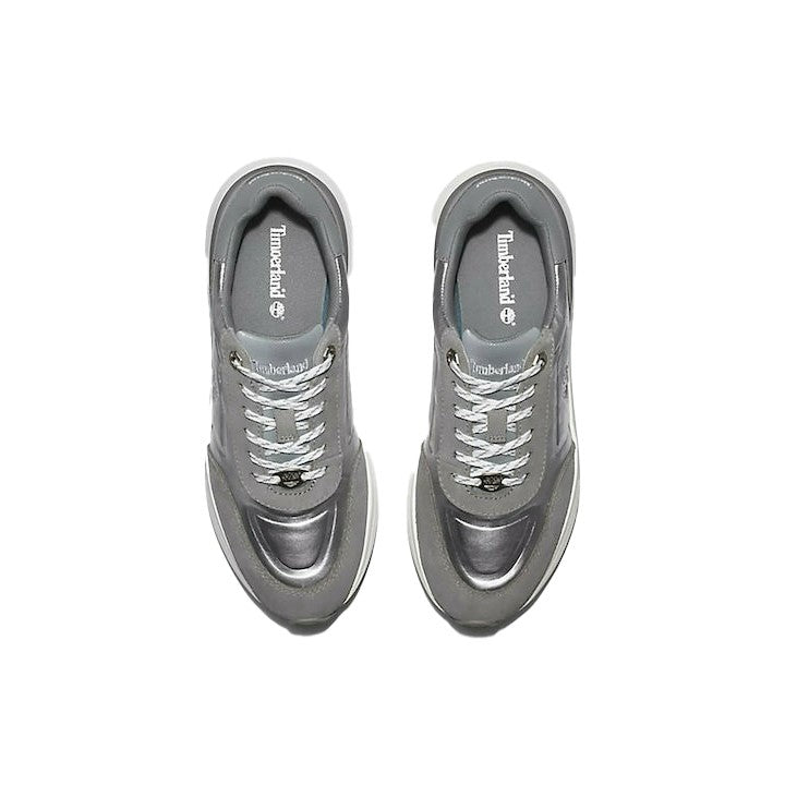 Seoul City Leather Sneaker Silver Lifestyle Shoes