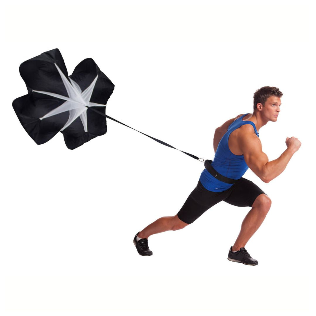 SAS SPORTS Nylon Fabric 56" Resistance Training Speed Chute For Fitness Training Football Soccer