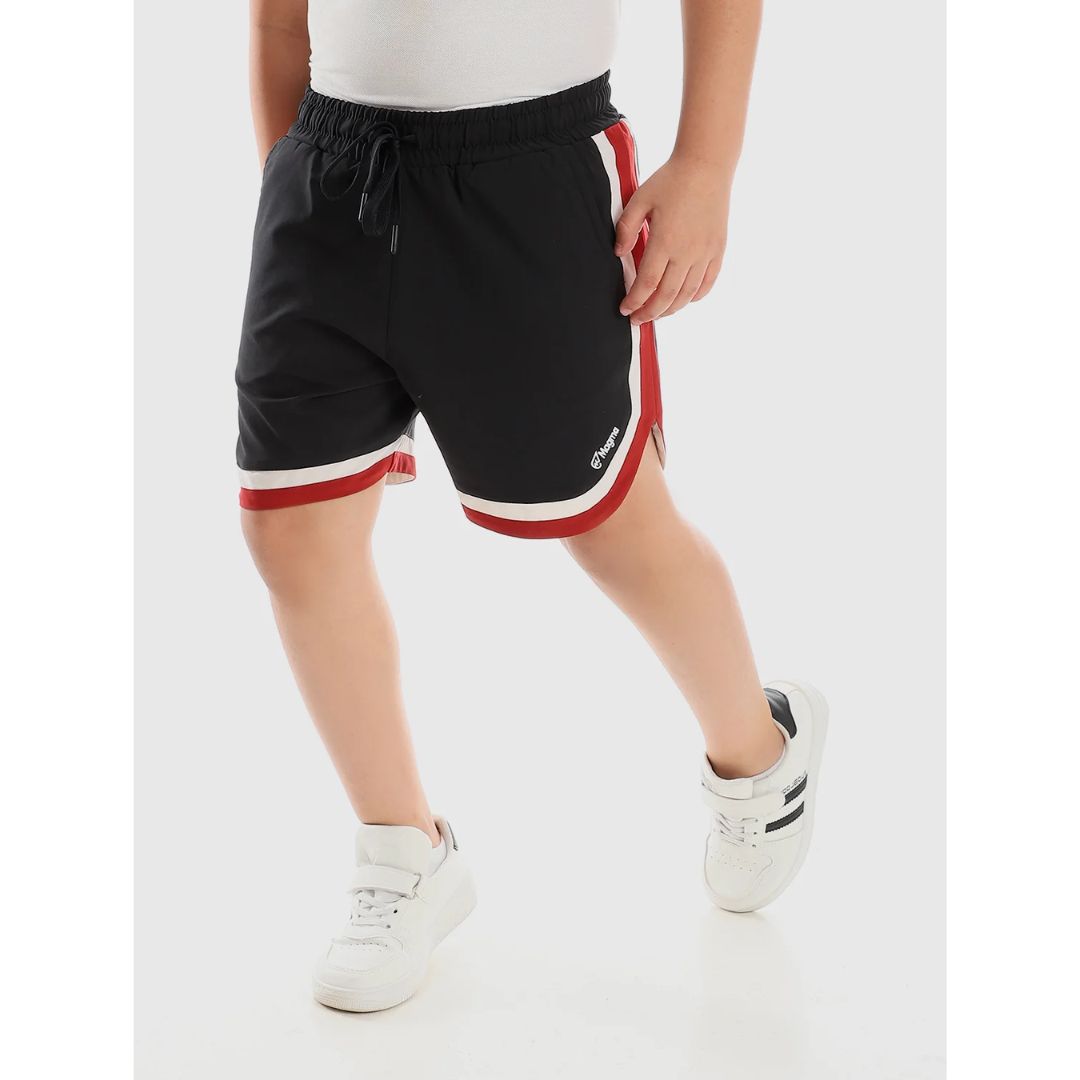 Tri-Tone Comfy Slip On Sportive Shorts