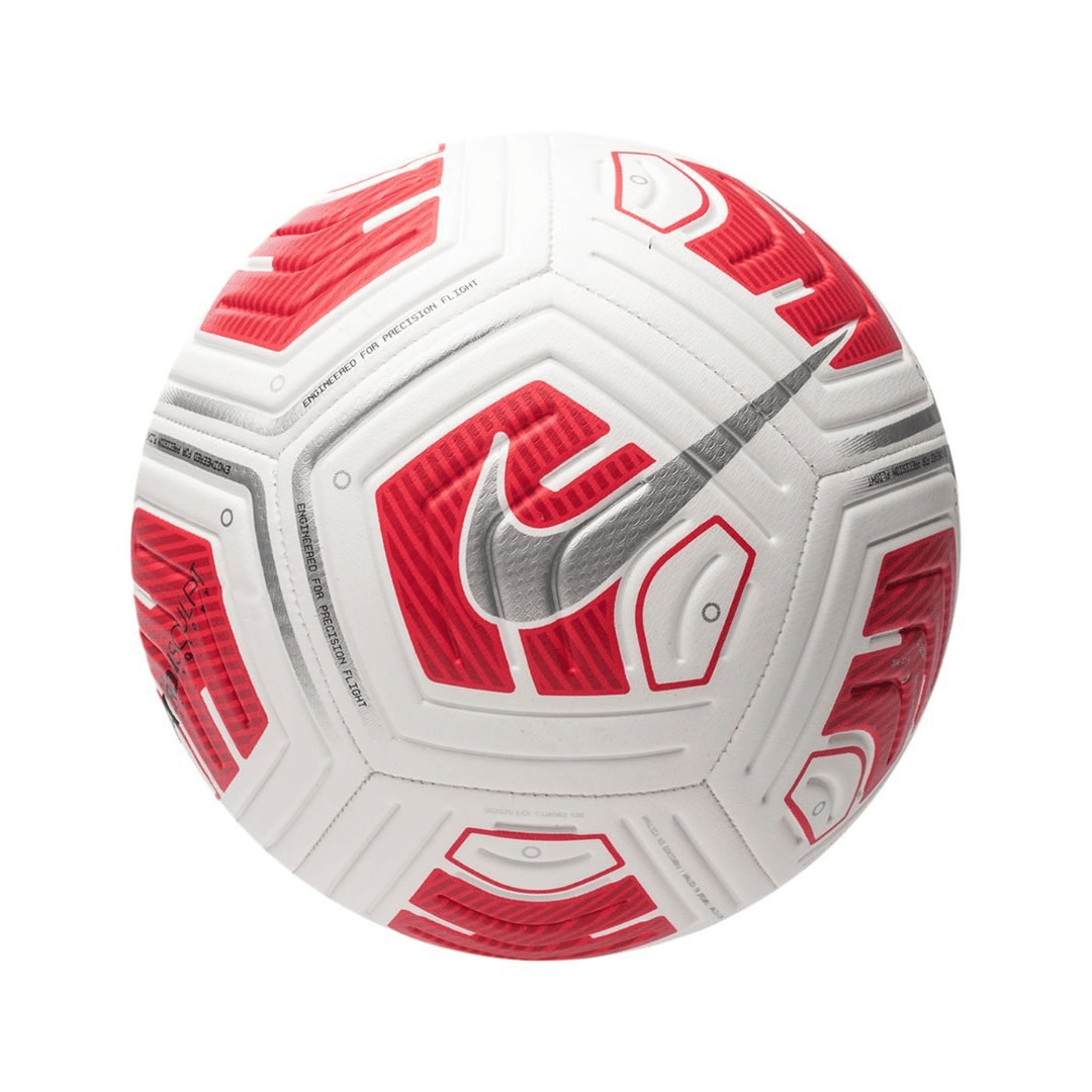 Nike red online soccer ball