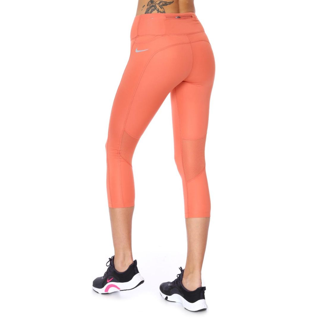 Nike Dri Fit Running Capri Crop Leggings - Size S