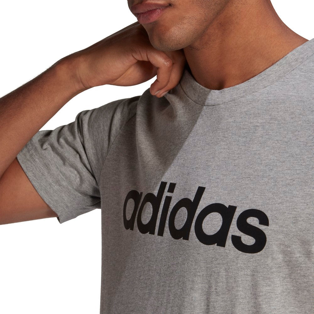 adidas Men Essentials Embroidered Linear Logo TShirt