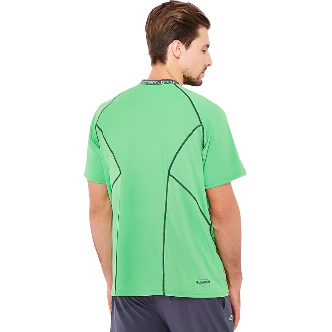 Skechers t shop shirt green