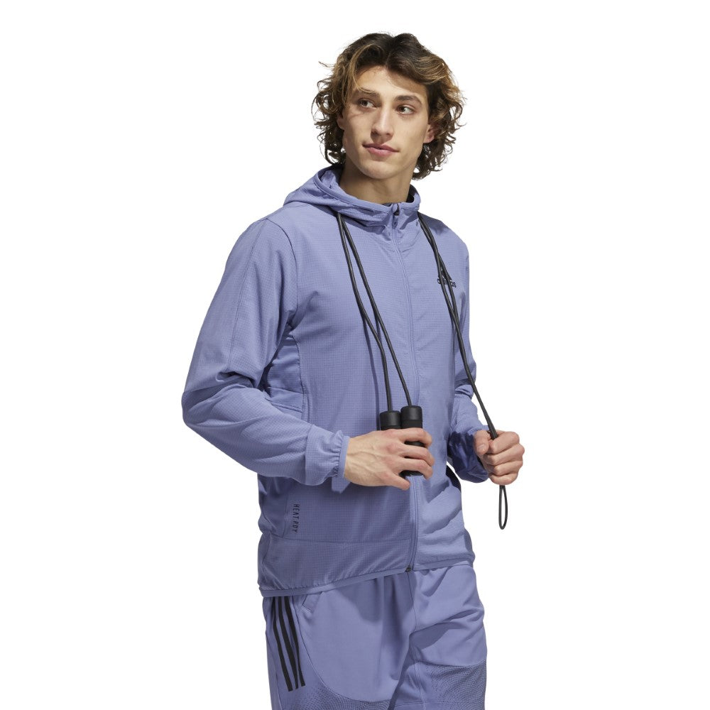 Light woven long jacket hot sale adidas